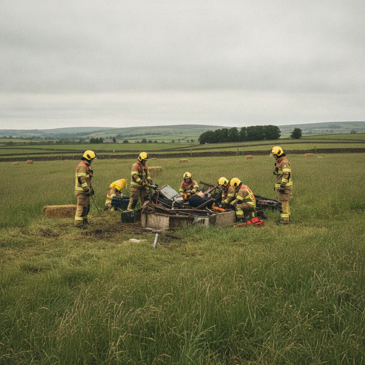 Fire Crews Undertake Animal Rescue Training at Kirkley Hall