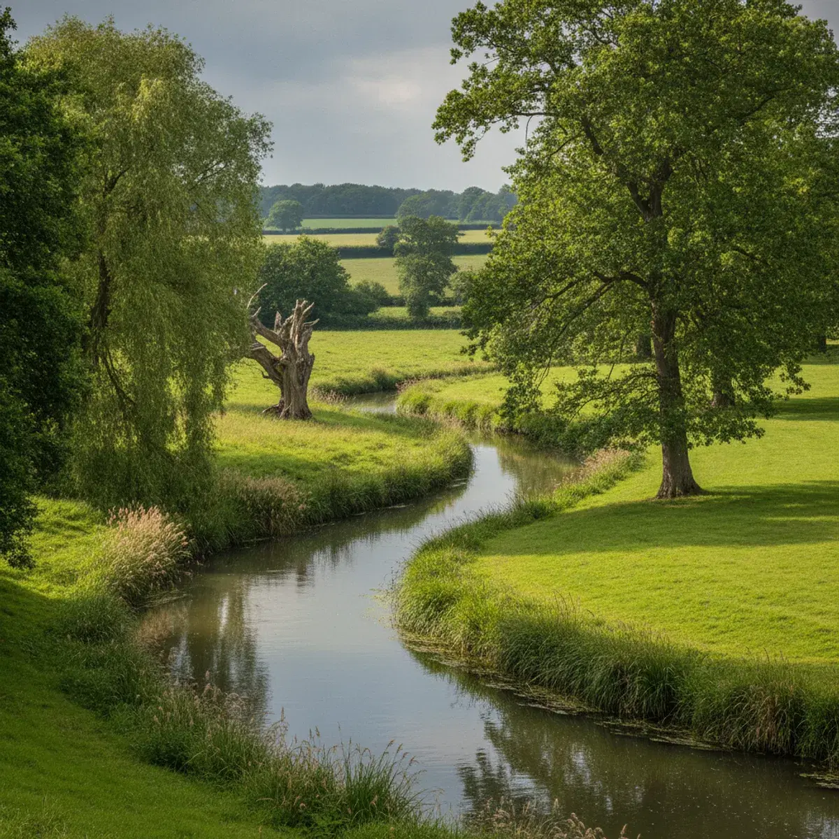 The River Pont, which gives Ponteland its name