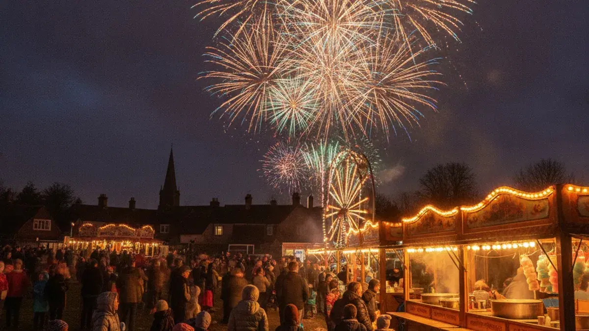 Bonfire Night in Ponteland