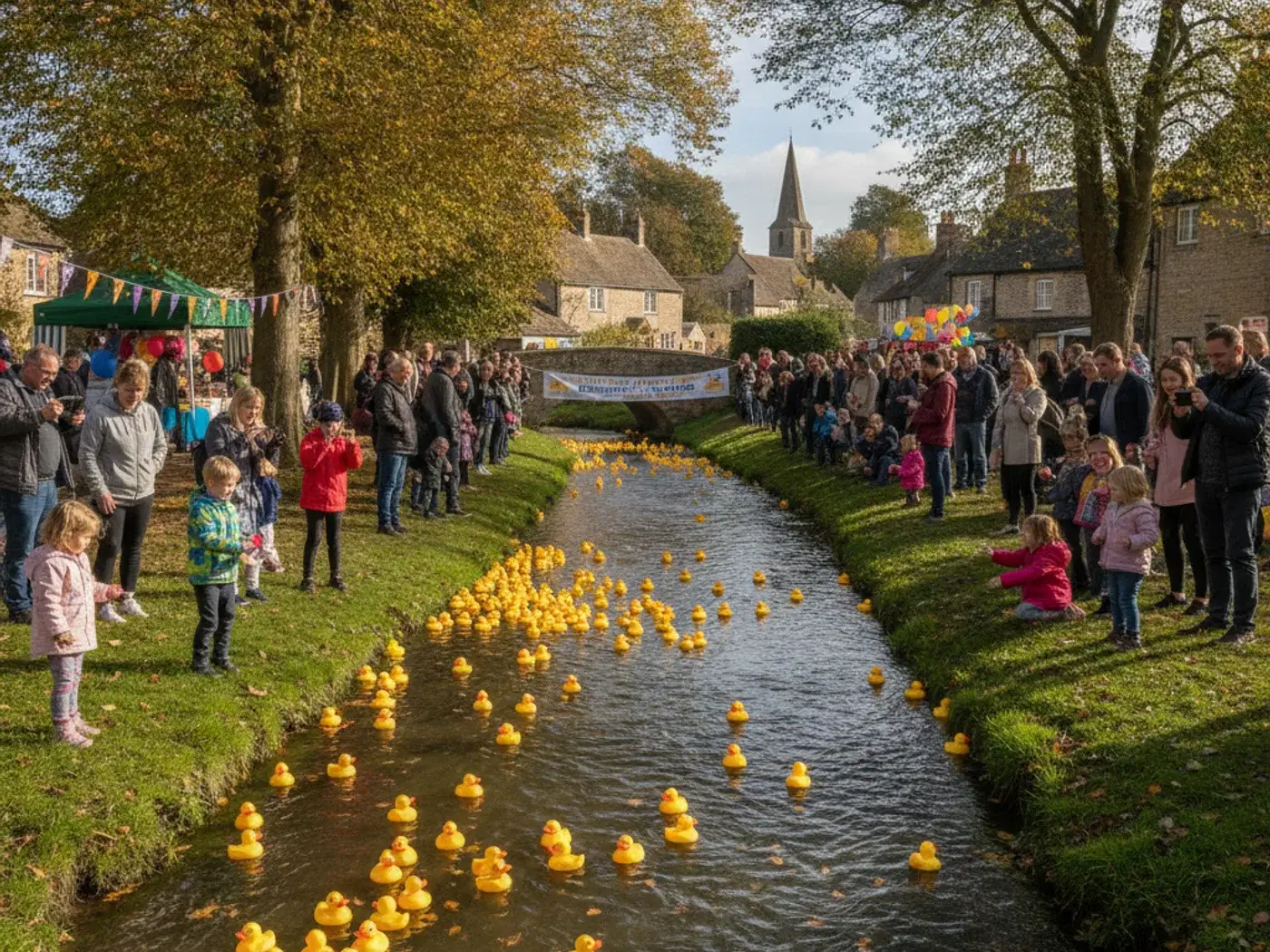 Ponteland Duck Race Saved by The Sunshine Fund