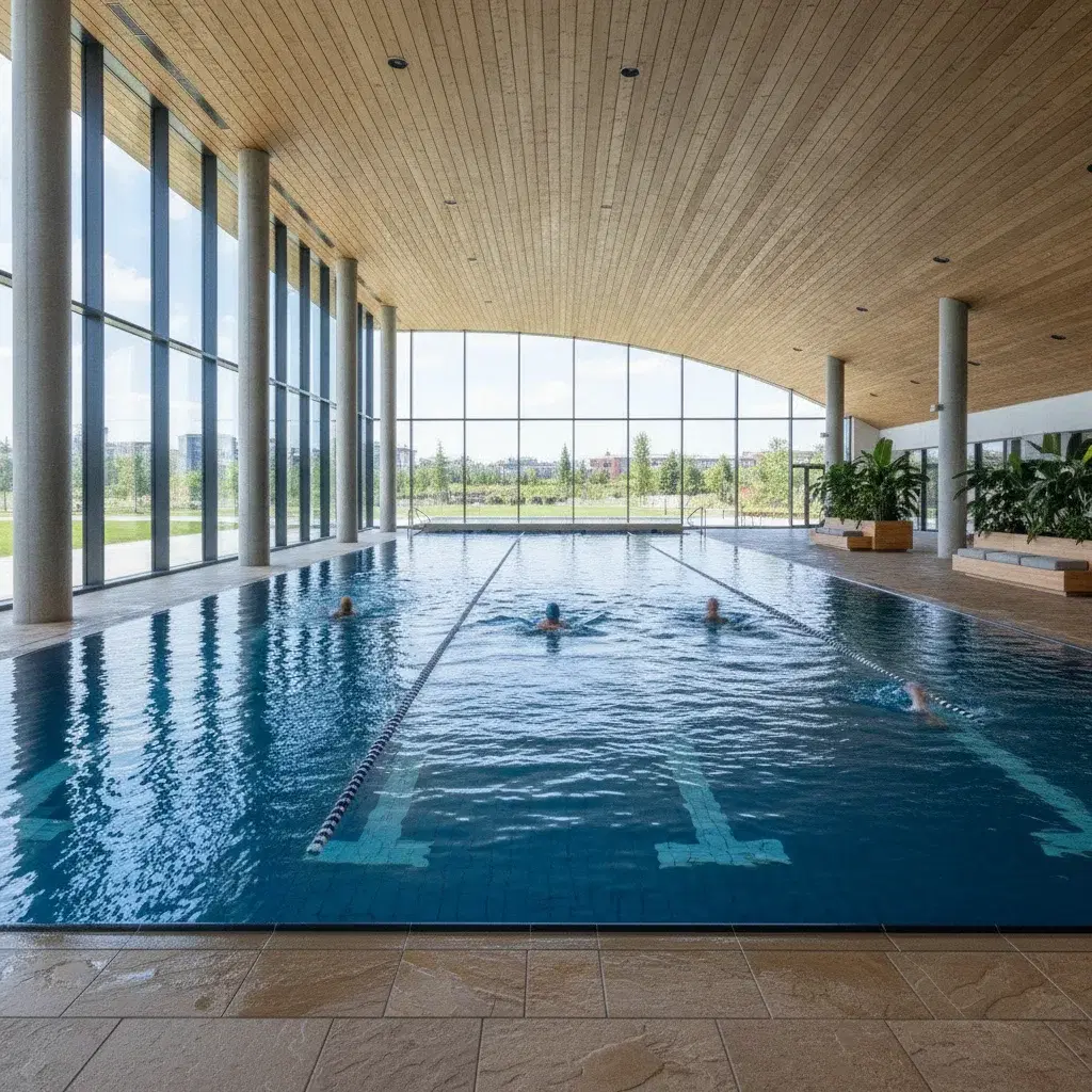 Ponteland Leisure Centre and Library: The Town's Modern Heart
